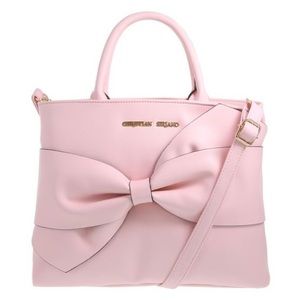 Christian Siriano Pink Bow Purse